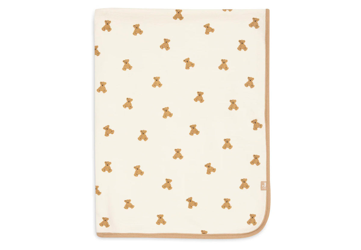 Couverture bébé Mini Teddy Bear : un cocon de douceur et de chaleur pour accompagner bébé au quotidien.