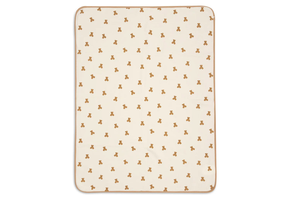 Couverture bébé Mini Teddy Bear : un cocon de douceur et de chaleur pour accompagner bébé au quotidien.
