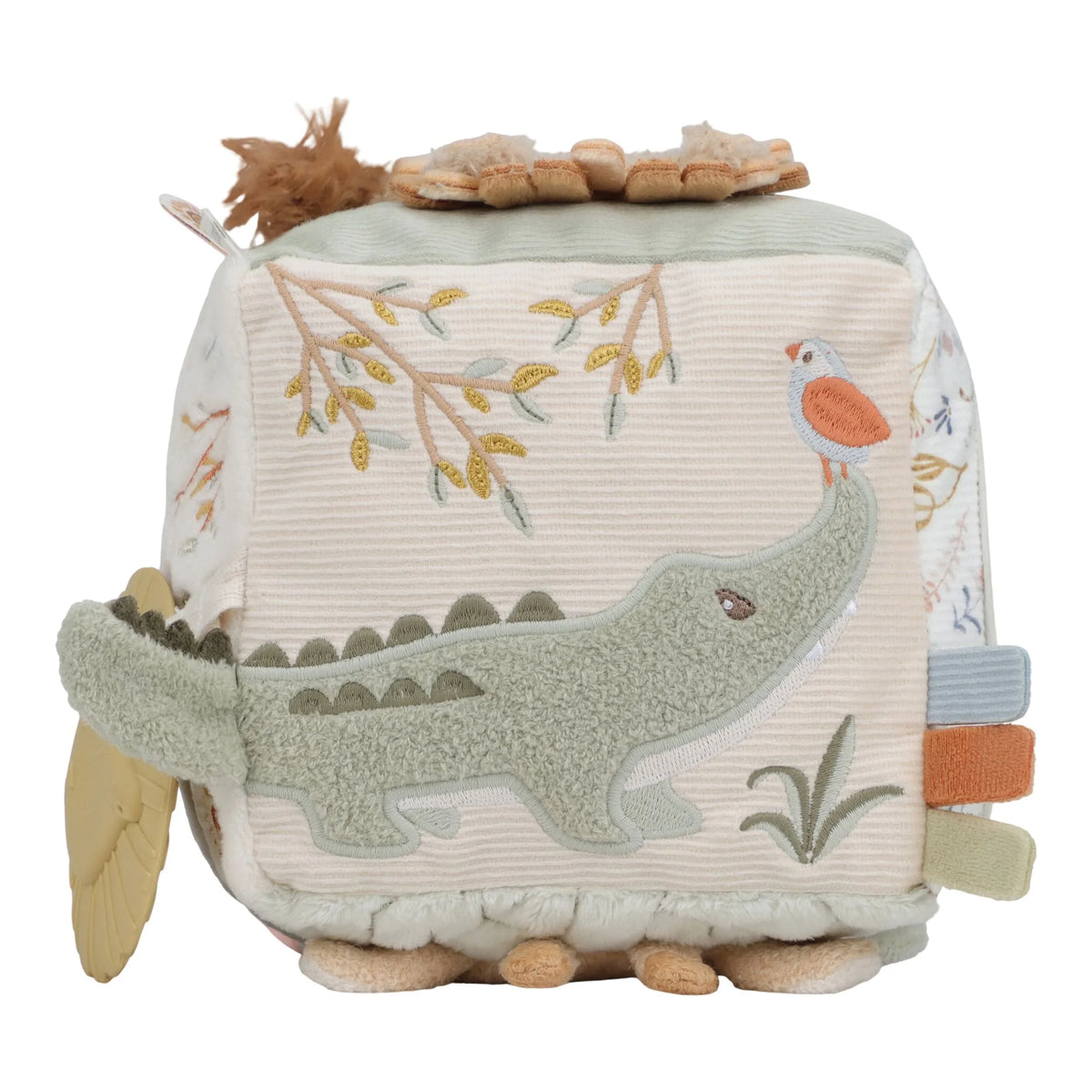 Cube d’activités soft Safari Friends – jouet sensoriel bébé