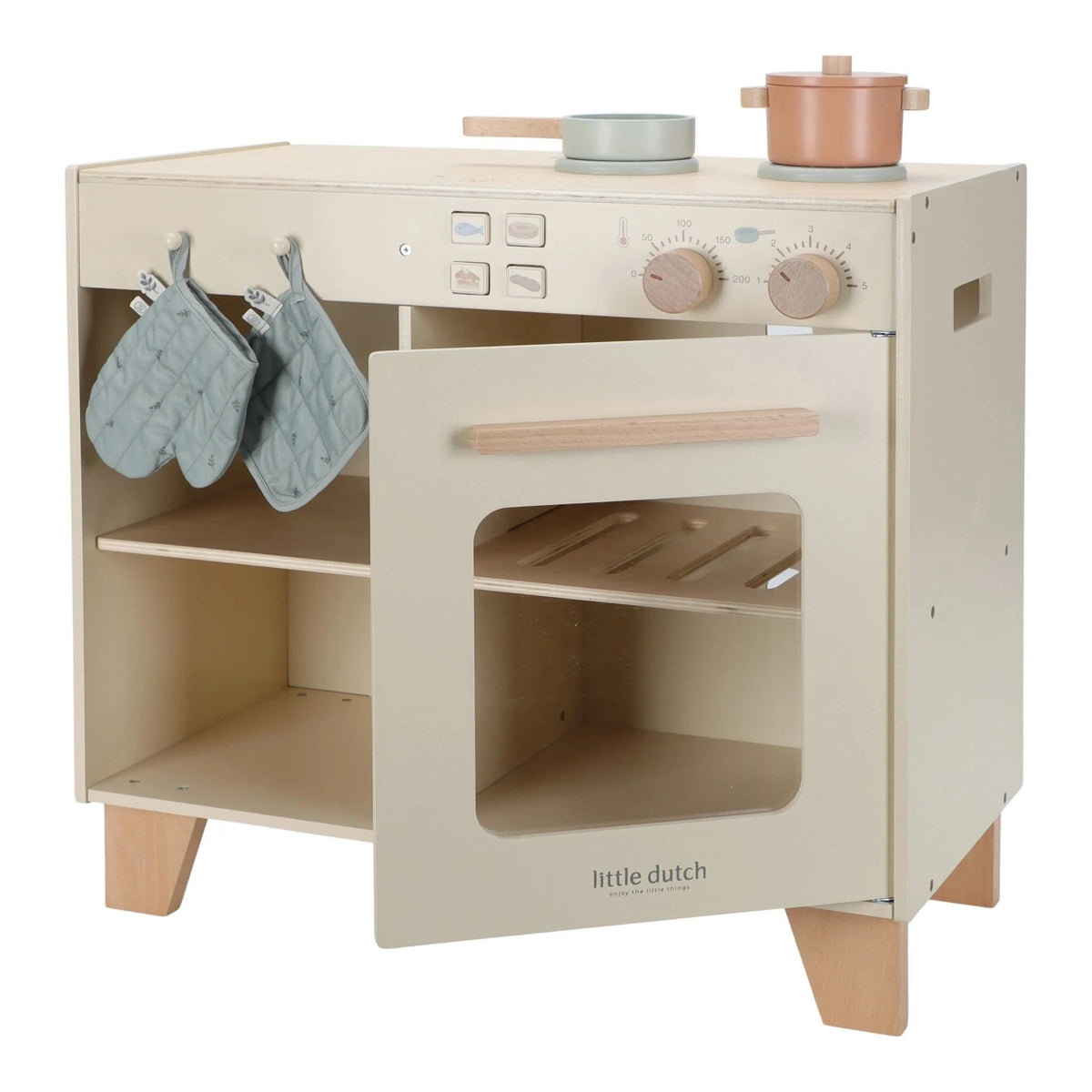 Cuisine en bois FSC Édition Limitée – le rêve des petits chefs LITTLE DUTCH