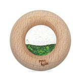 Donut jouet d’éveil sensoriel vert – jouet en bois bébé PETIT BOOM