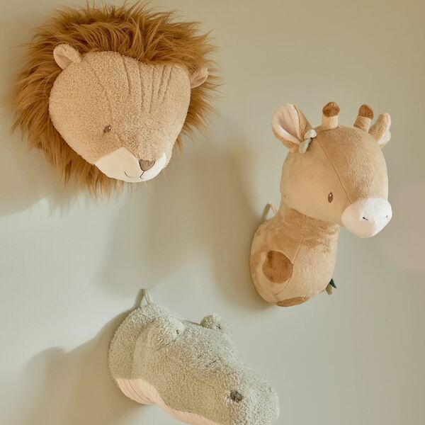 Décoration murale lion Safari Friends : une touche safari douce et originale pour la chambre de bébé.