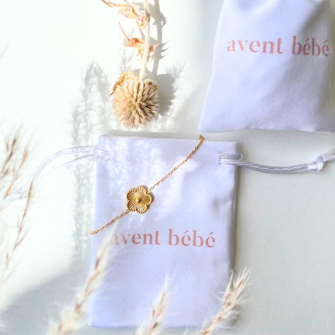 Bracelet Réglable Fleur Avent Bébé