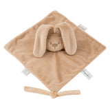 Doudou lapin bébé 27x27 cm – Doudou beige chaud dès la naissance NATTOU