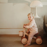 Draisienne bébé Mushie dès 12 mois – légère, stable et évolutive blush mushie