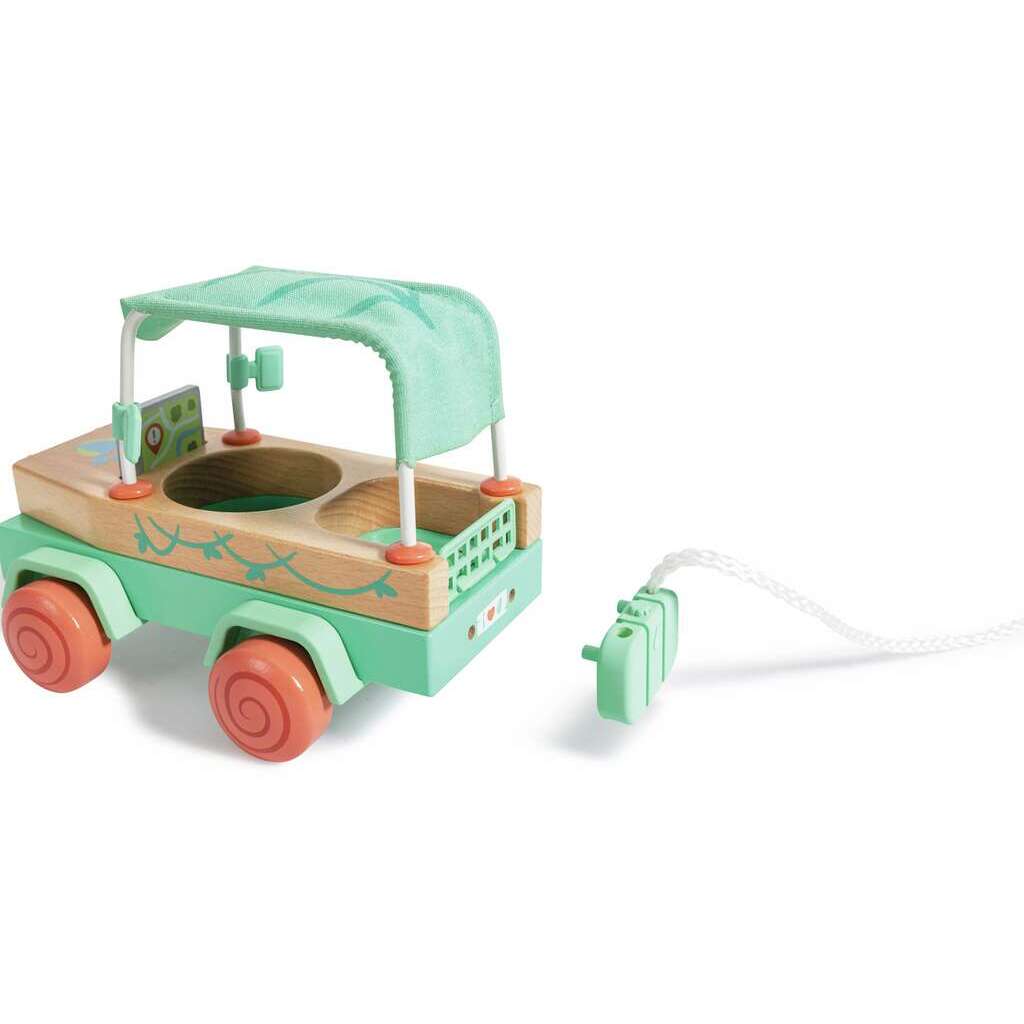 Voiture tout-terrain oscar enfant écologique – Jouet sauvetage forêt 3 ans