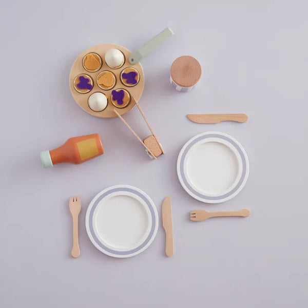 Ensemble crêpes suédoises enfant – dinette complète dès 2 ans Kid's concept