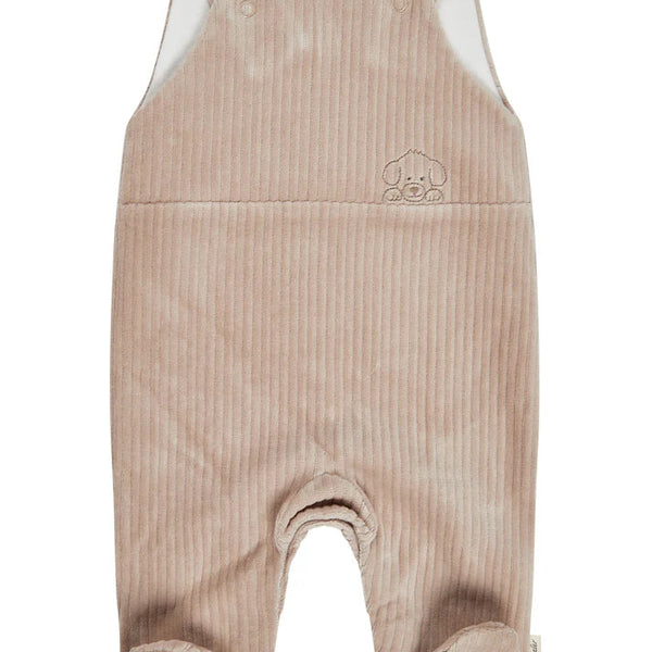 Ensemble grenouillère bébé velours côtelé Chien Lucky STERNTALER