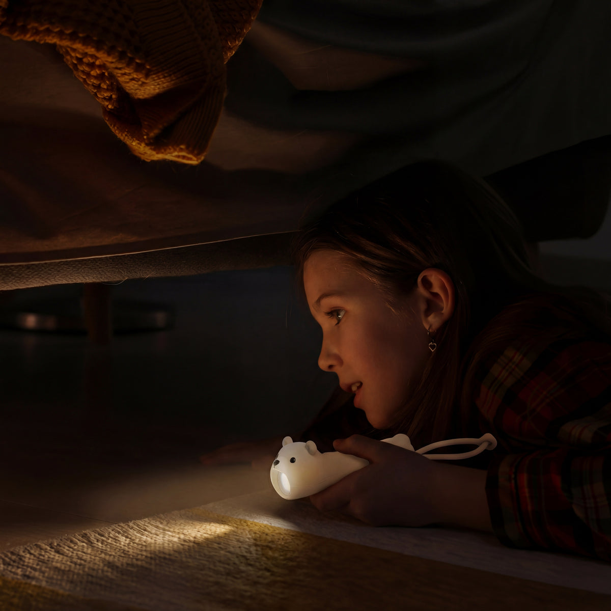Lampe torche enfant ours polaire rechargeable