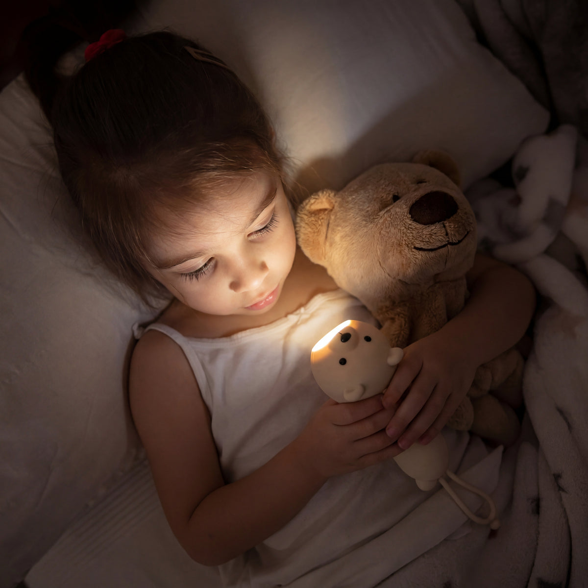 Lampe torche enfant ours polaire rechargeable