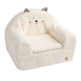 Fauteuil club enfant en sherpa Léopard - Sauthon SAUTHON