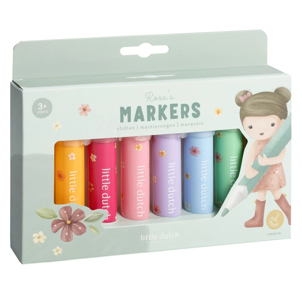 Feutres - Rosa LITTLE DUTCH