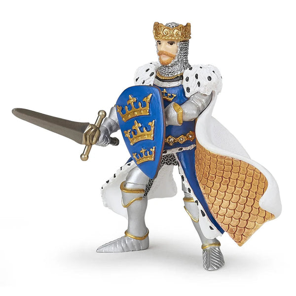 Figurine Roi Arthur bleu – jouet enfant dès 3 ans PAPO