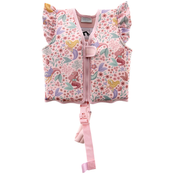 Gilet de natation enfant sirène 2-3 ans – aide à flotter piscine