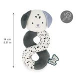 hochet bébé naissance chiot
hochet torsadé bébé 0 mois
jouet éveil bébé doux