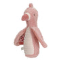 Hochet peluche flamant rose Safari Friends – hochet doux bébé LITTLE DUTCH