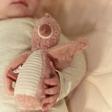Hochet peluche flamant rose Safari Friends – hochet doux bébé LITTLE DUTCH