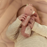 Hochet peluche flamant rose Safari Friends – hochet doux bébé LITTLE DUTCH