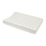 Housse matelas à langer bébé coton 50x70 Léopard rose MEYCO BABY