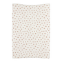 Housse matelas à langer bébé coton 50x70 Léopard rose MEYCO BABY