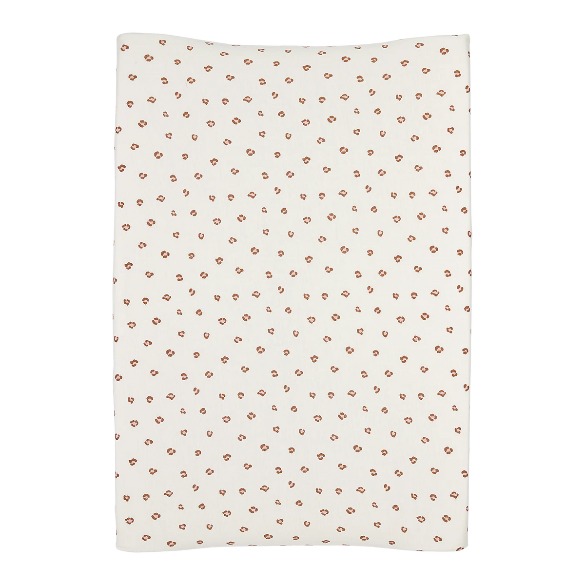 Housse matelas à langer bébé coton 50x70 coeurs rouge MEYCO BABY