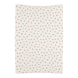 Housse matelas à langer bébé coton 50x70 coeurs rouge MEYCO BABY