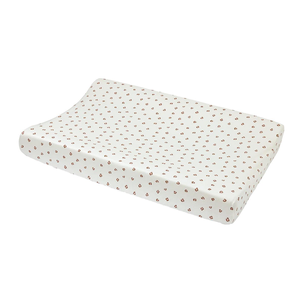 Housse matelas à langer bébé coton 50x70 coeurs rouge MEYCO BABY
