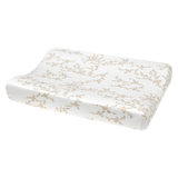 Housse matelas à langer bébé coton 50x70 branches sable MEYCO BABY