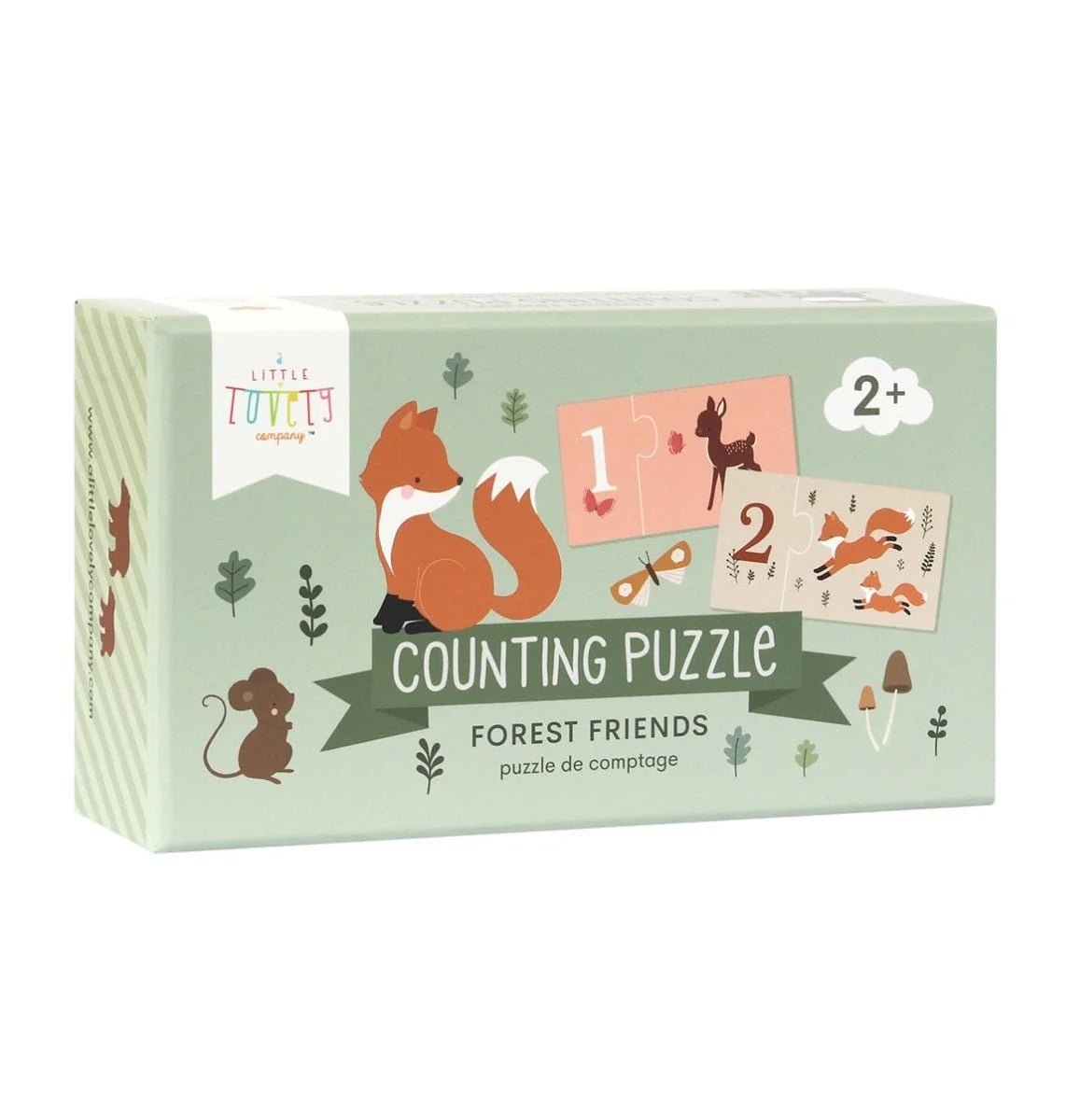 J’apprends à compter – Amis de la forêt – 10 puzzles 🦊🌲 MY LITTLE COMPANY