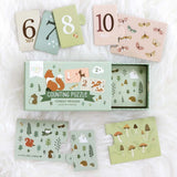 J’apprends à compter – Amis de la forêt – 10 puzzles 🦊🌲 MY LITTLE COMPANY