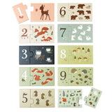 J’apprends à compter – Amis de la forêt – 10 puzzles 🦊🌲 MY LITTLE COMPANY