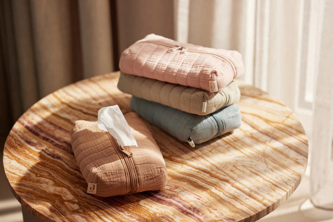Housse pour lingettes - Olive JOLLEIN