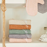 Cape de bain Éponge 100 x 100cm - Ash Green JOLLEIN