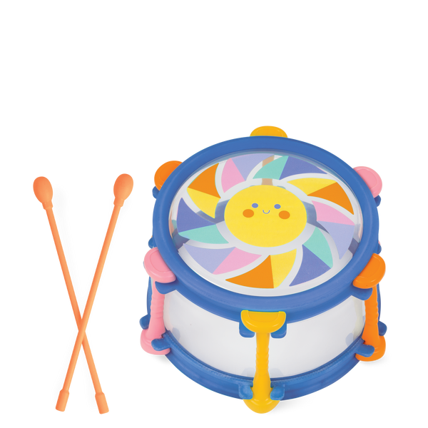 Jouet de bain bébé tambour – jouet d’éveil musical 2 ans TIGER TRIBE