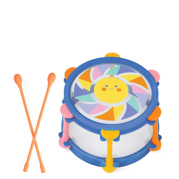 Jouet de bain bébé tambour – jouet d’éveil musical 2 ans TIGER TRIBE
