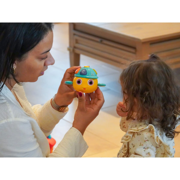 Jouet musical bébé poisson clown – jouet lumineux 12 mois