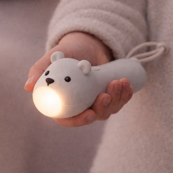 Lampe torche enfant ours polaire rechargeable
