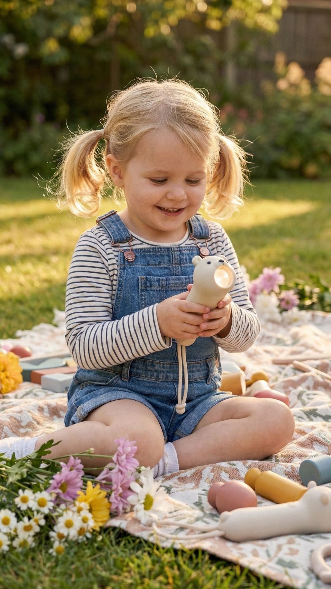 Lampe torche enfant ours polaire rechargeable