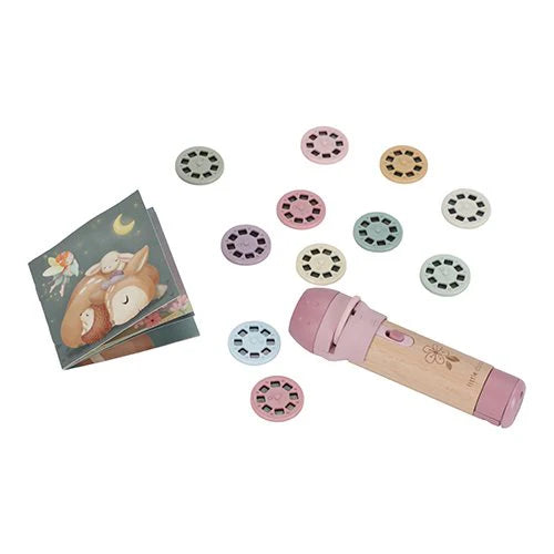 Lampe à histoires enfant – Projecteur d’images Fairy Garden LITTLE DUTCH