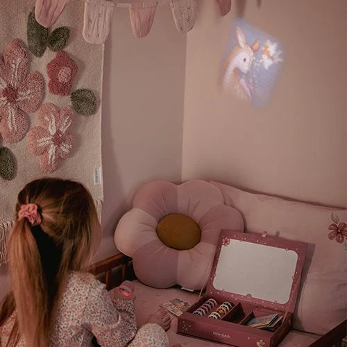 Lampe à histoires enfant – Projecteur d’images Fairy Garden LITTLE DUTCH
