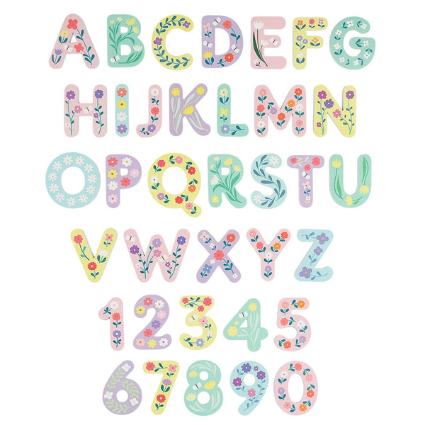 Lettres de bain en mousse – Flowers – 36 pièces MY LITTLE COMPANY