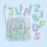 Lettres de bain en mousse – Flowers – 36 pièces MY LITTLE COMPANY