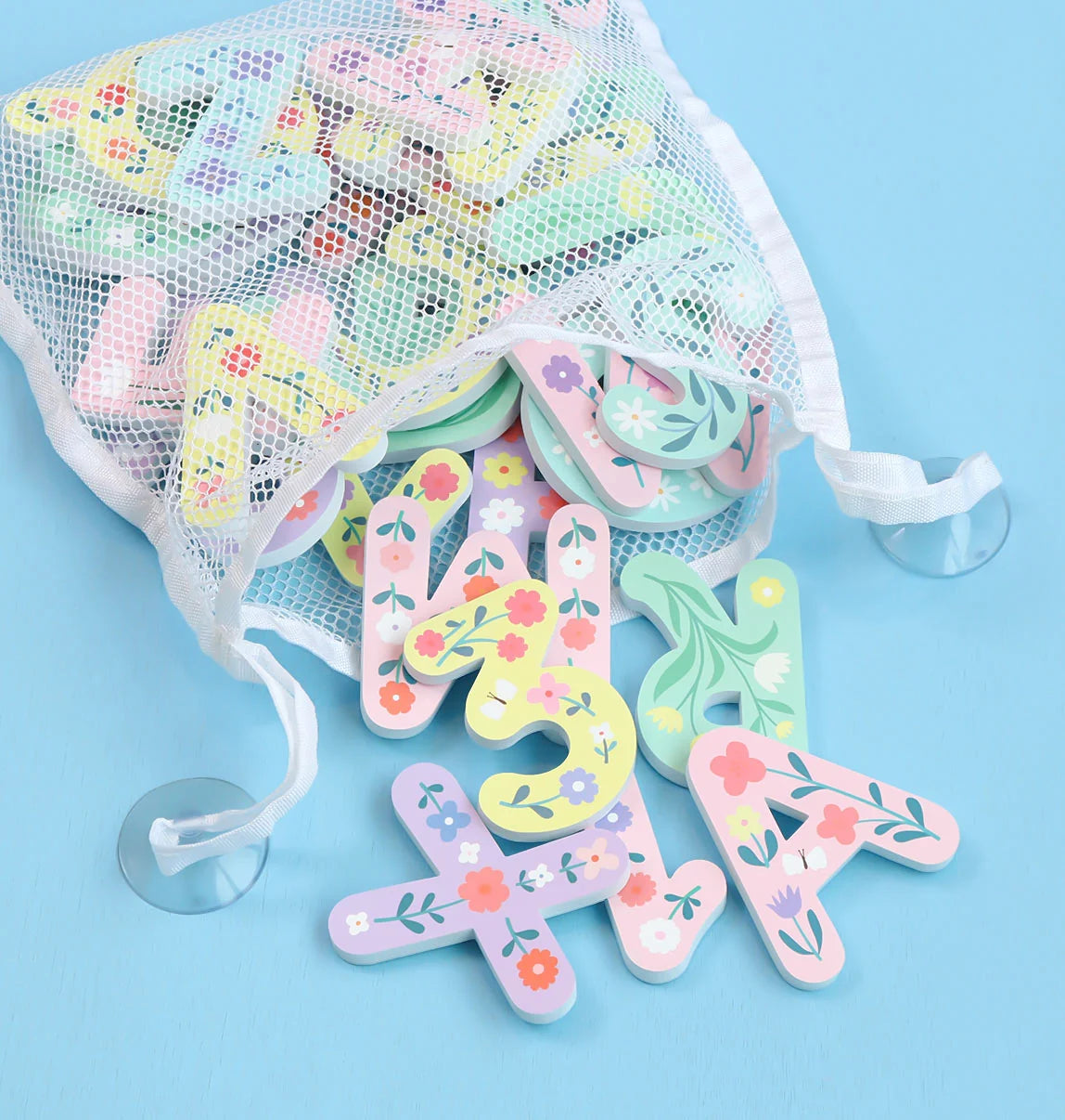 Lettres de bain en mousse – Flowers – 36 pièces MY LITTLE COMPANY