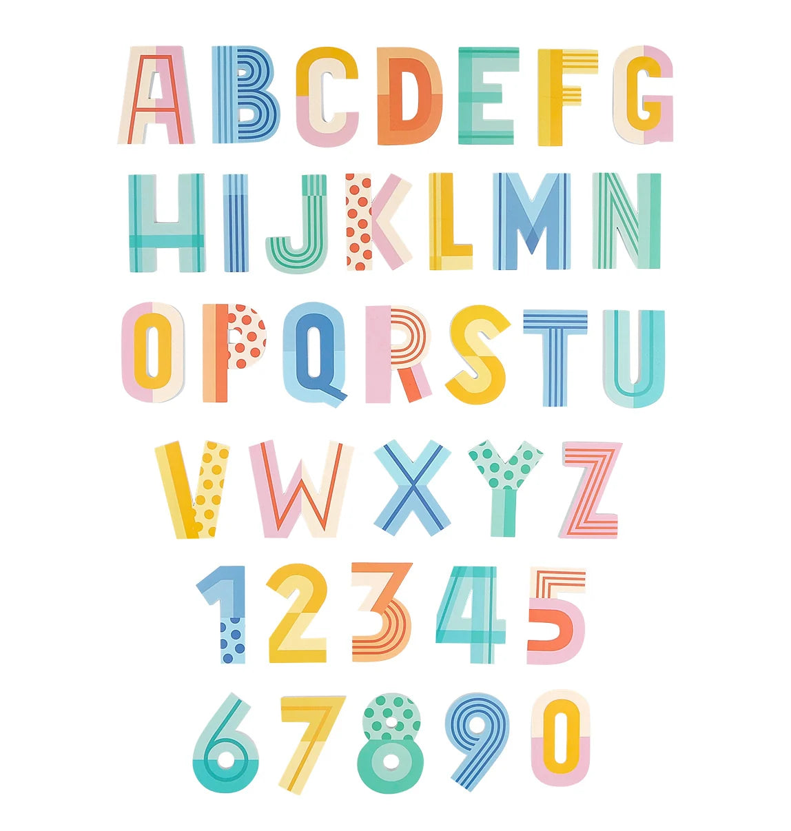 Lettres de bain en mousse – Fun – 36 pièces MY LITTLE COMPANY