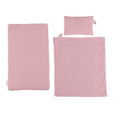 Lit de poupée en bois rose – Essentials LITTLE DUTCH