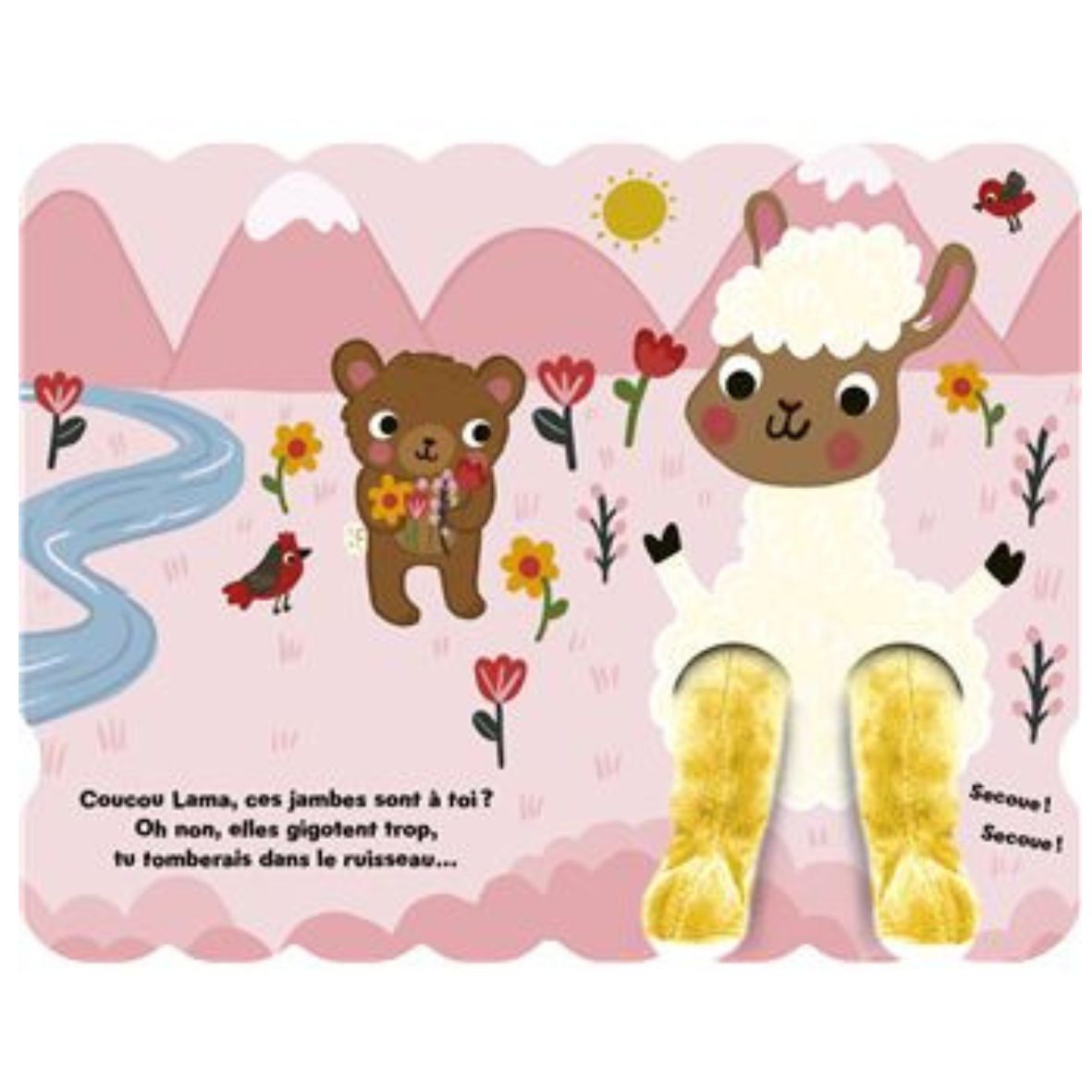 Livre animé bébé – Petit Ours : À qui sont ces jambes ?