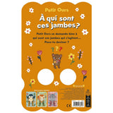 Livre animé bébé – Petit Ours : À qui sont ces jambes ?
