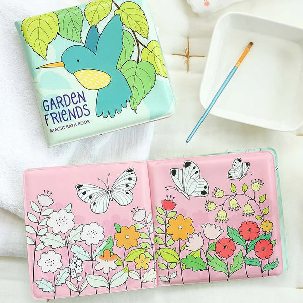 Livre de bain magique Garden Friends – couleurs qui apparaissent dans l’eau MY LITTLE COMPANY