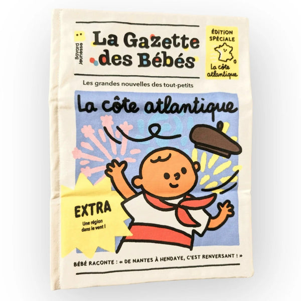 Ce livre bébé en tissu bruissant est un livre sensoriel adapté dès la naissance. Il stimule les sens, encourage la manipulation et accompagne les premières découvertes. C’est une idée de cadeau de naissance idéale. Ce livre bébé tissu est idéal pour stimuler l’éveil sensoriel dès les premiers mois