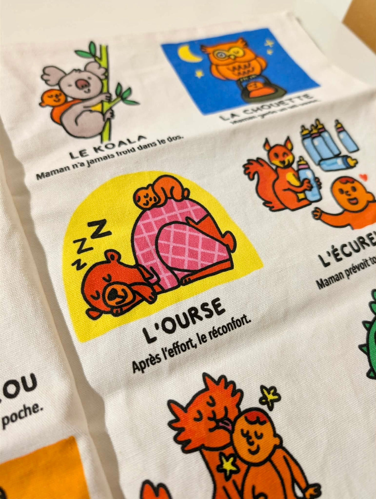 Livre bébé tissu maman – livre sensoriel naissance BAYARD JEUNESSE